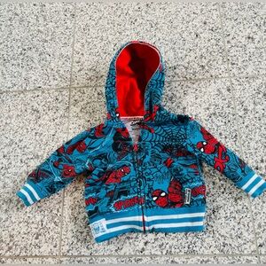 MARVEL Comics Red and Blue Hoodie, 18M